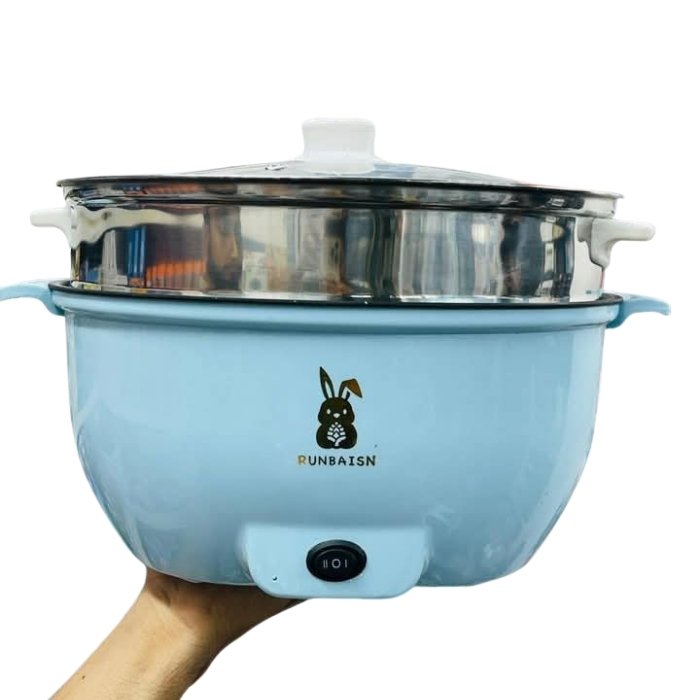 Electric Multicooker (Big)- Sky Blue