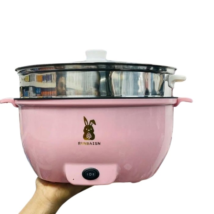 Electric Multicooker (Big)- Pink