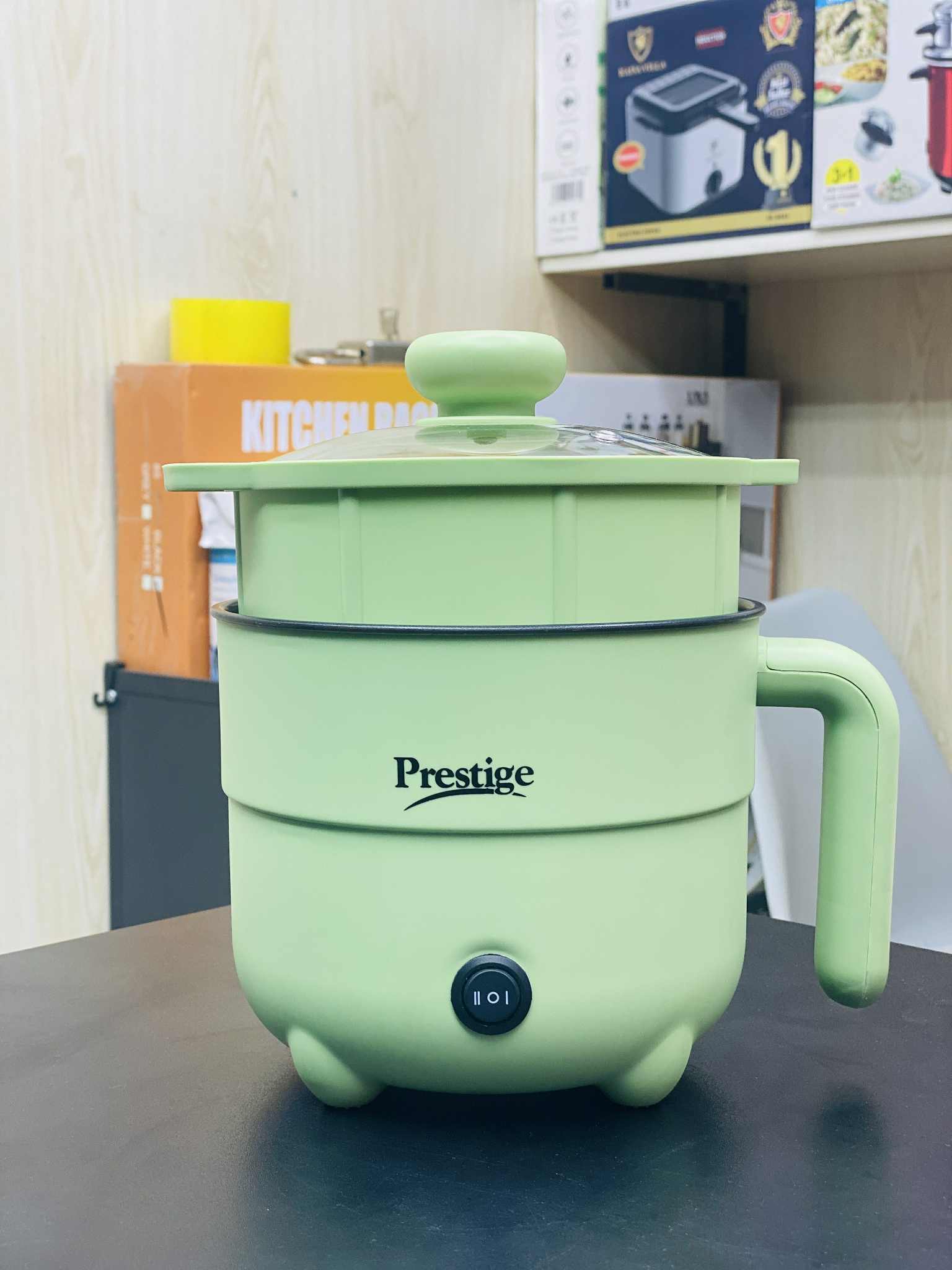 Prestige 2 ltr cooking pot - Green